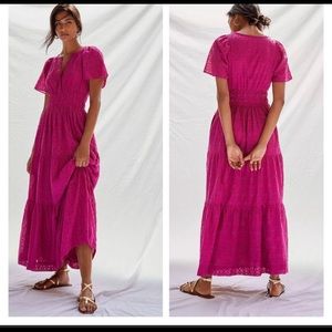 Anthropologie Somerset Eyelet Maxi